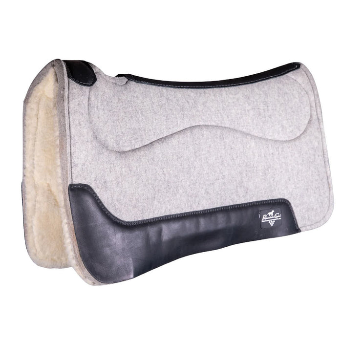 Precision Relief Deluxe Felt Barrel Saddle Pad