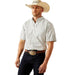 Mens White Plaid Pro Series Cooper Shirt