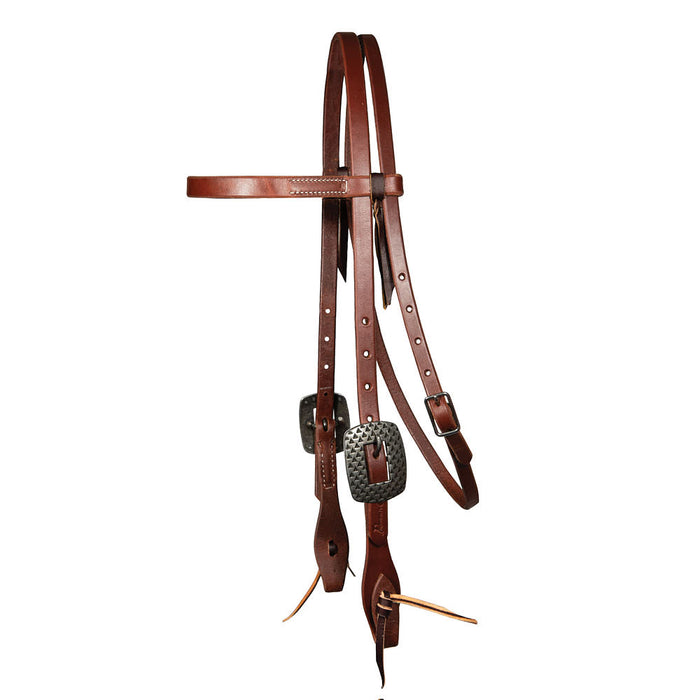 Rasp Buckle 5/8in Ranch Browband Headstall