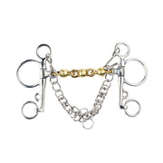 Brass Waterford Pelham 5.25in Bit