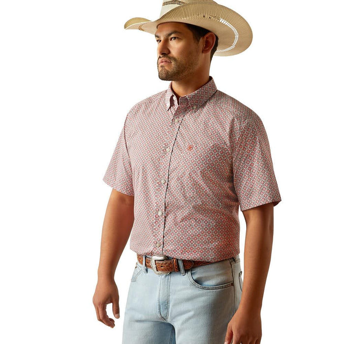 Mens Red Welch Classic Shirt