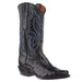 Men's Black Full Quill Ostrich Black Top