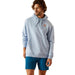Mens Light Blue Logo Hoodie