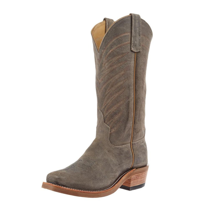 Womens RR Stone Waxy Vamp 13In Stone Waxy Top Cowgirl Boots