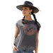 Women's Bucking Bronc Mesh Top