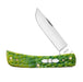 Peach Seed Jig Green Apple Bone Sod Buster Jr Knife