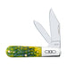 Peach Seed Jig Green Apple Bone Barlow Knife