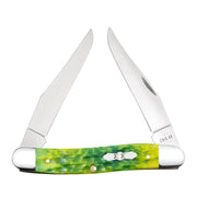 Peach Seed Jig Green Apple Bone Muskrat Knife