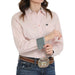 Women's Pink Dot Button Down