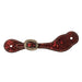 Ladies & Youth Pomegranate Paisley Spur Straps