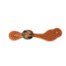 Ladies & Youth Tan Bison Spur Straps