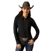 Womens Kirby Pro Black Long Sleeve Shirt