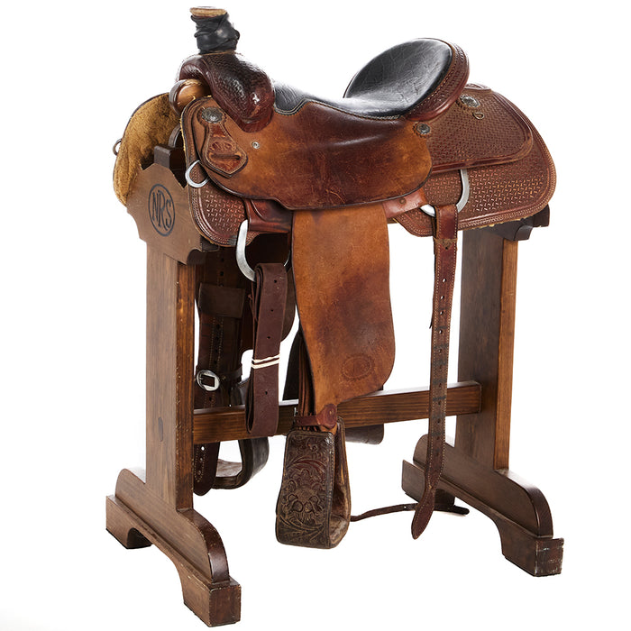 Used 15.5in Waffle Stamp Team Roper