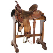 Used 15.5in Brittany Pozzi Barrel Saddle