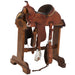 Used 13.5in Waffle and Barbed Wire Barrel Saddle