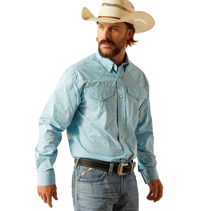 Mens Turquoise Folke Classic Shirt