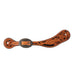 Mens Natural Floral Black Background Spur Straps