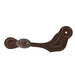 Ladies Chocoate Dot Spur Straps