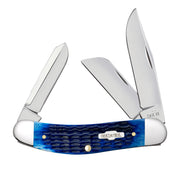 Blue Bone Rogers Corn Cob Jig Sowbelly Knife