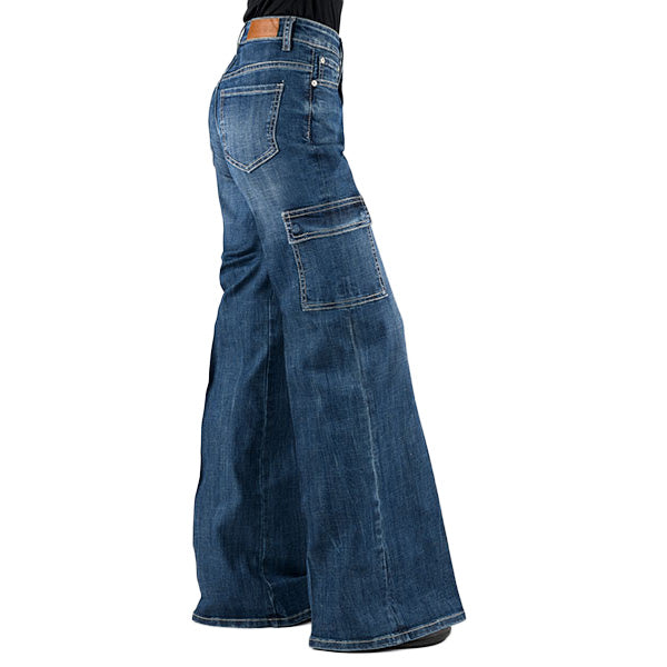 Wide Leg Cargo Jeans