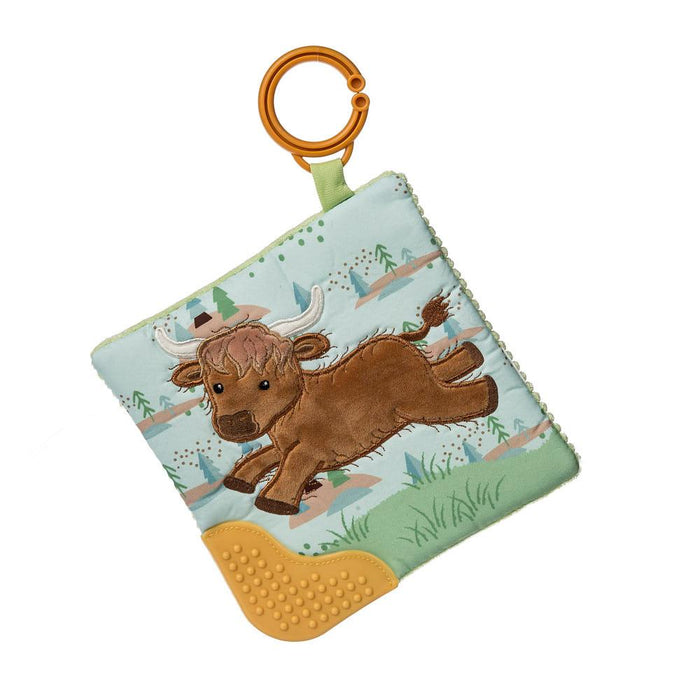 Hetty Highland Cow Crinkle Teether