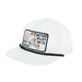 Wild Rides White and Black Cap