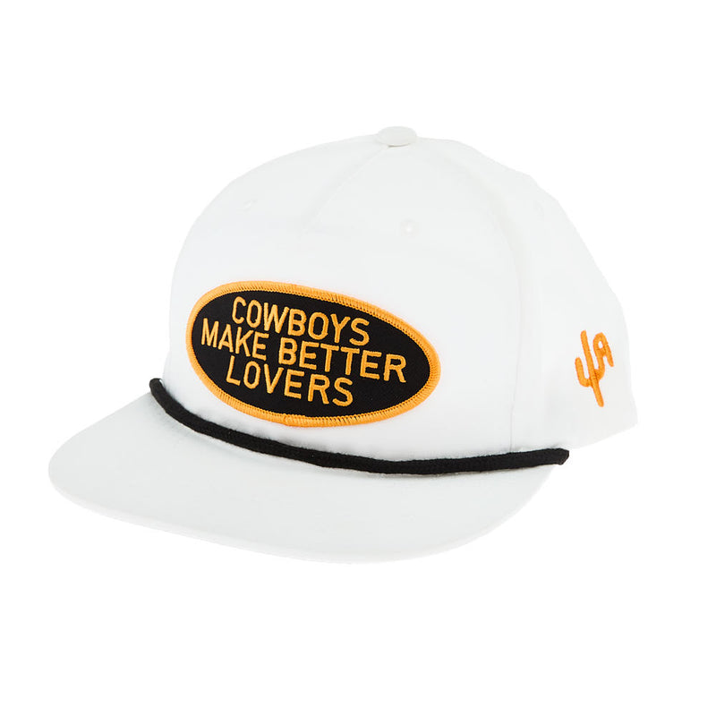 Better Lovers White and Black Cap