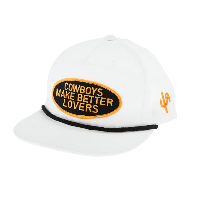 Better Lovers White and Black Cap
