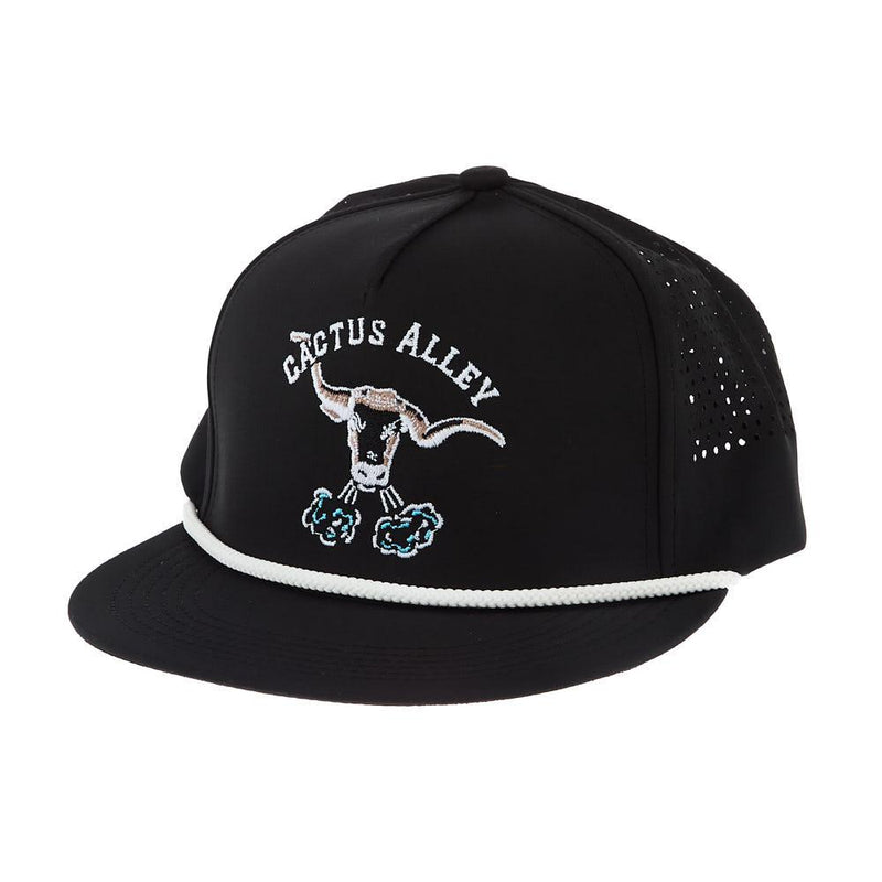 Blowin Smoke Black/White Cap