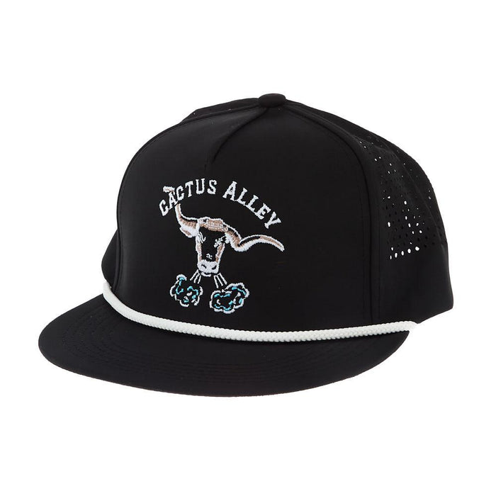 Blowin Smoke Black/White Cap