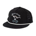 Blowin Smoke Black/White Cap