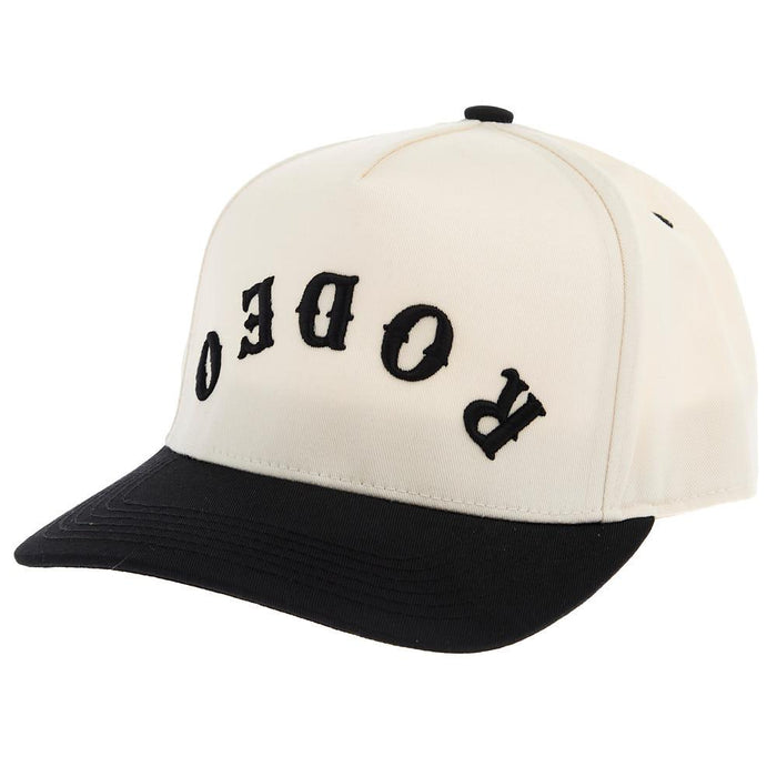 Womens Upside Down Rodeo Black/Natural Cap