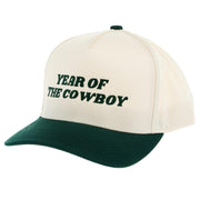 Womens Year Of The Cowboy Dark Green/Natural Cap