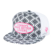 Womens PW Better Lovers Black/White Cap