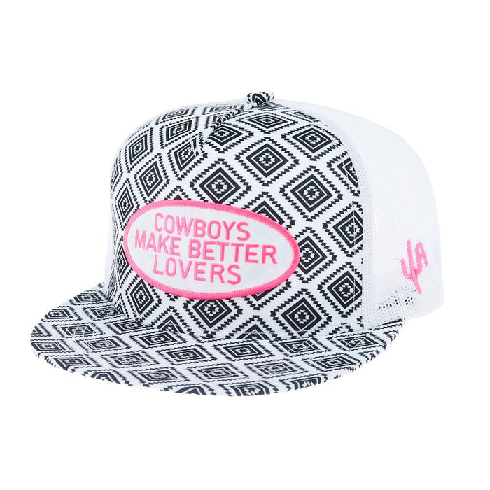 Womens PW Better Lovers Black/White Cap
