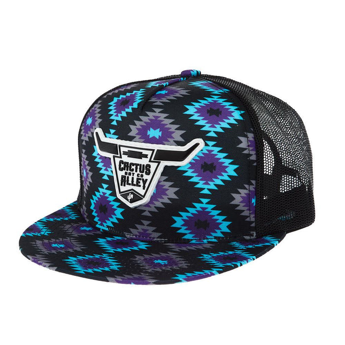 Aztec Skull PVC Patch Cap