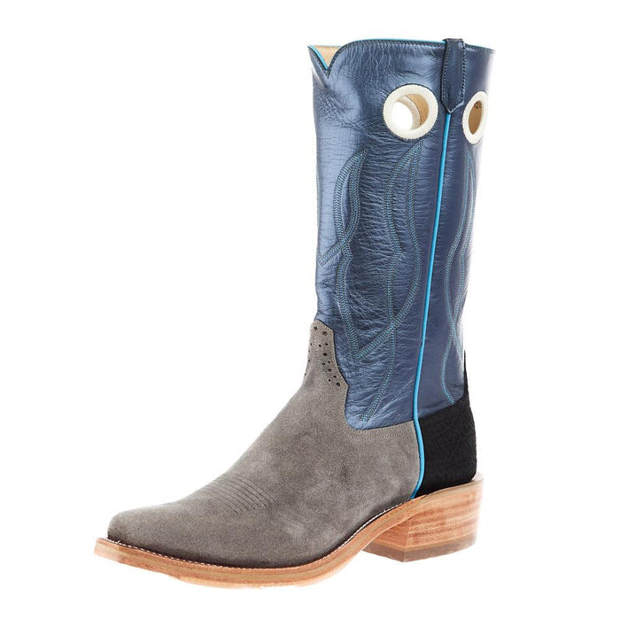 Rios Of Mercedes Men`s Ride Ready Smoked Bacon Vamp 13in Blue Lustre T