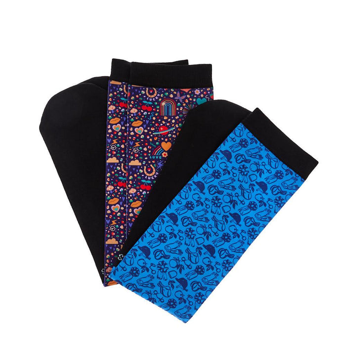 Youth Cute and Lucky Pair & a Spare Socks OSFM