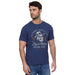 Navy Lighting Skull Tee