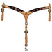 Pink Flower Pony Breast Collar