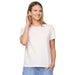 Brinkley Contrast Rib Striped Tee
