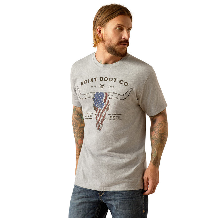 Mens Long Live Freedom Tee
