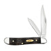 Smooth Black Curly Oak Wood Peanut Knife