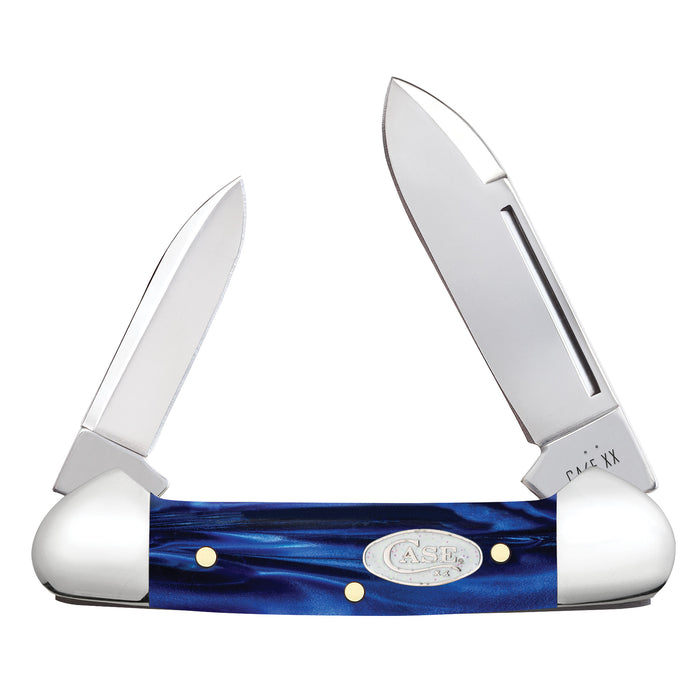 Smooth Blue Pearl Kirinite Baby Butterbean