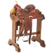 Used 13in Floral Barrel Saddle