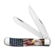 Patriotic Color Infusion Trapper Knife