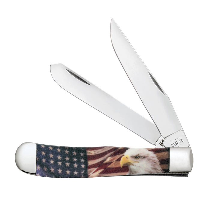 Patriotic Color Infusion Trapper Knife