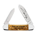 John Wayne Embellished Smooth Antique Bone Canoe Knife