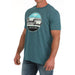 Mens Lead Don't Follow Blue Short Sleeve T-Shirt