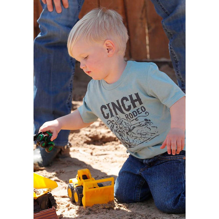 Toddler Green Rodeo Graphic Short Sleeve T-Shirt